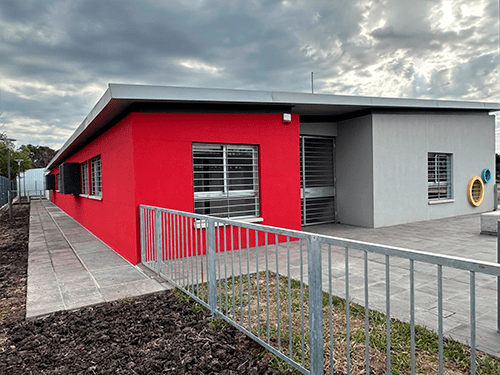 obra CAIF constitución, Blardoni Constructora